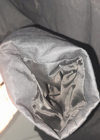 s Beden Kürk Detaylı Siyah Kadın Kışlık Mont