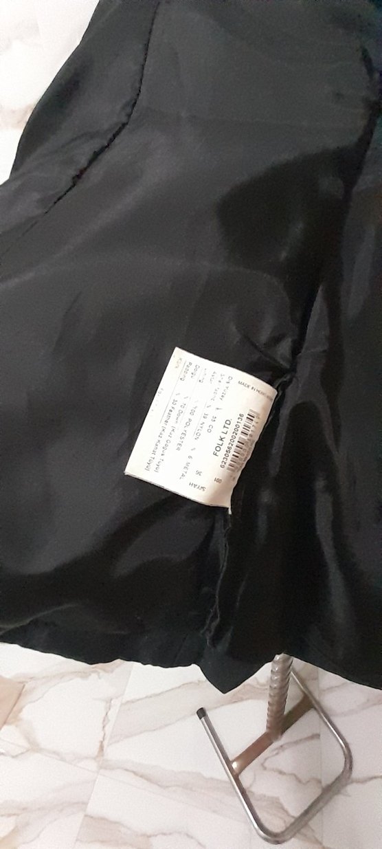 Kürk Detaylı Siyah Kadın Kışlık Mont - Görsel 4