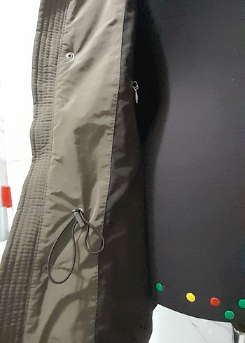 Kışlık Mont.Çok şık,çok az kullandı - Görsel 5