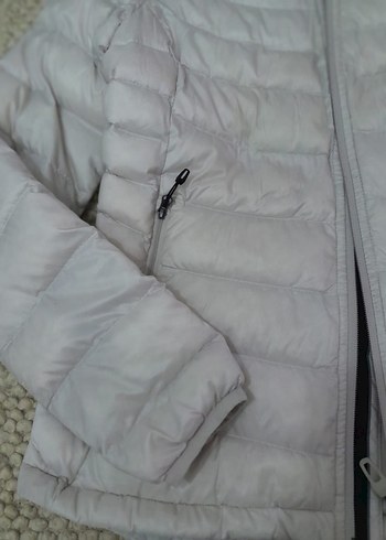 Adidas  original. Beyaz Kapüşonlu Kadın Kışlık Mont - Görsel 5