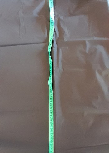 Siyah unisex Midi Boy Yağmurluk - Görsel 6