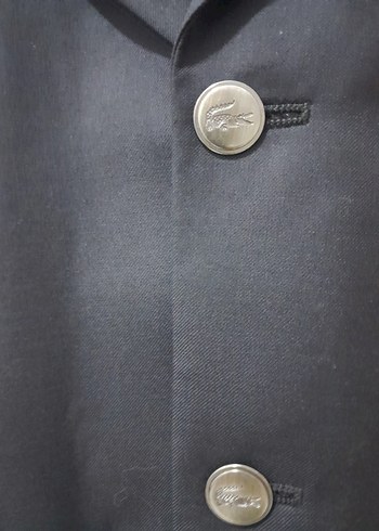 Lacoste.  orijinal. Düğmeli Gri Erkek Takım Elbise - Görsel 3