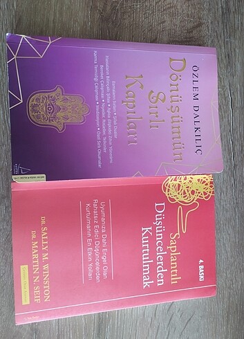 2 adet kitap