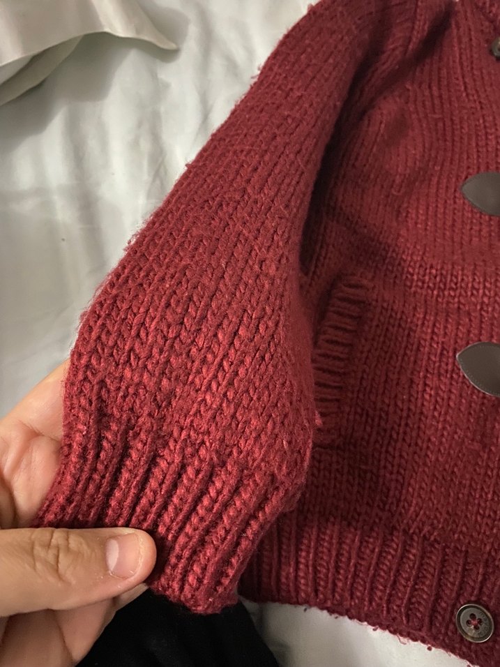 Mayoral Kapüşonlu Bordo Erkek Çocuk Triko Hırka - Görsel 2