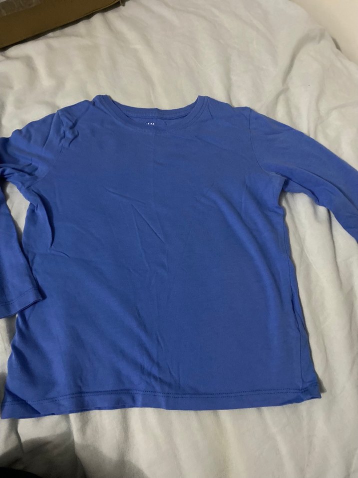 H&M Pastel Mavi Çocuk tişört - Görsel 2