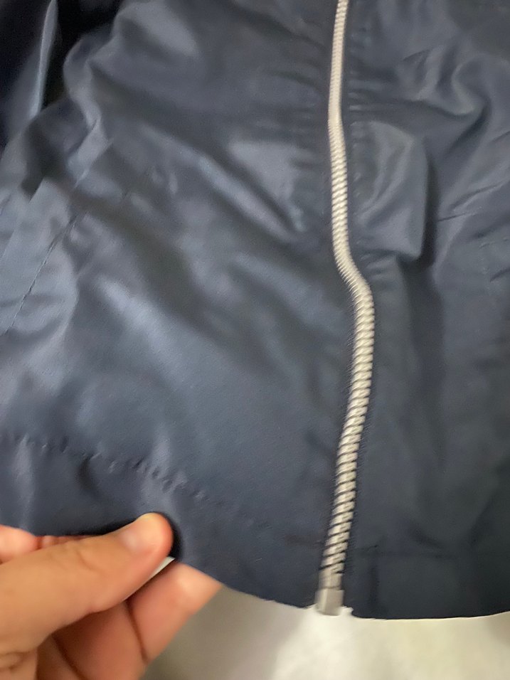 Name It marka Koyu Mavi Fermuarlı Erkek Çocuk yağmurluk - Görsel 2