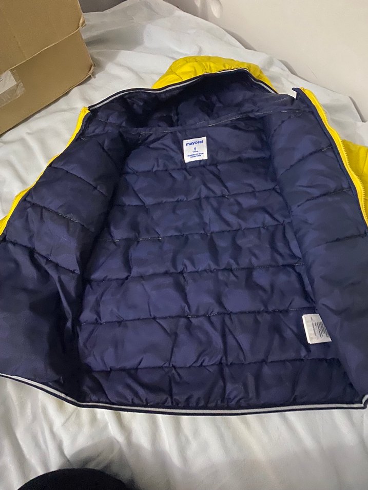 Mayoral Sarı Erkek Çocuk Kapüşonlu Mont - Görsel 2