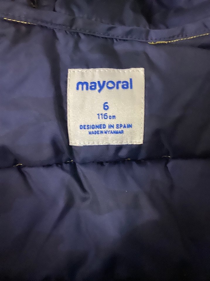 Mayoral Sarı Erkek Çocuk Kapüşonlu Mont - Görsel 3