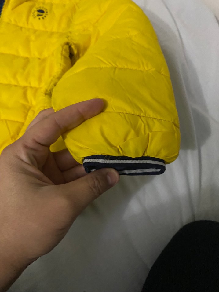 Mayoral Sarı Erkek Çocuk Kapüşonlu Mont - Görsel 4