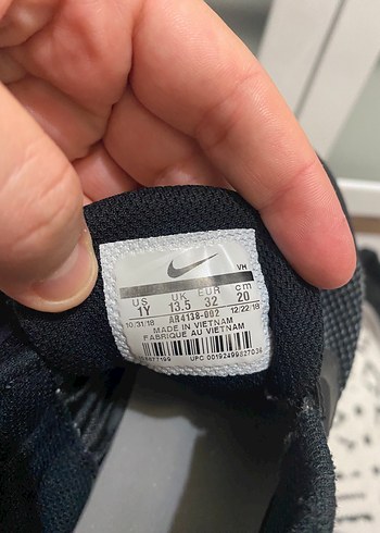 Nike Erkek Çocuk Siyah spor ayakkabı - Görsel 4