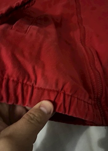 Kırmızı Kapüşonlu Erkek Çocuk Ceketi - Görsel 5