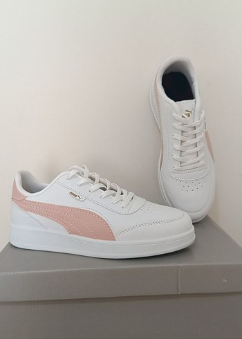 Puma Kadın Beyaz Pembe Spor Ayakkabı