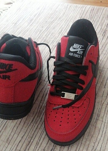 38 Beden kırmızı Renk Kırmızı Nike Airforce Spor Ayakkabı 