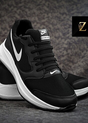 Nike Siyah Spor Ayakkabı Yazlık Sneaker 