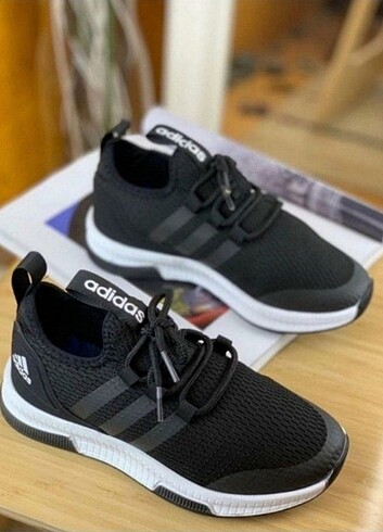 39 Beden siyah Renk Siyah Spor Ayakkabı 