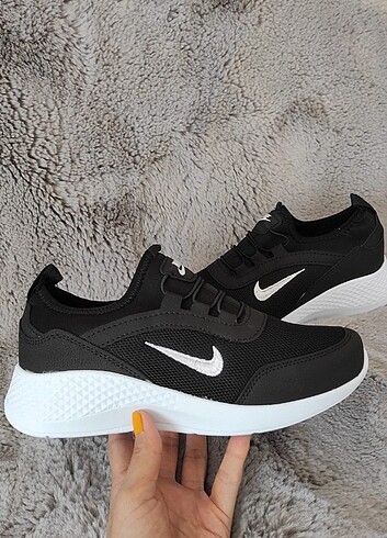 37 Beden siyah Renk Siyah Nike Spor Sneaker 