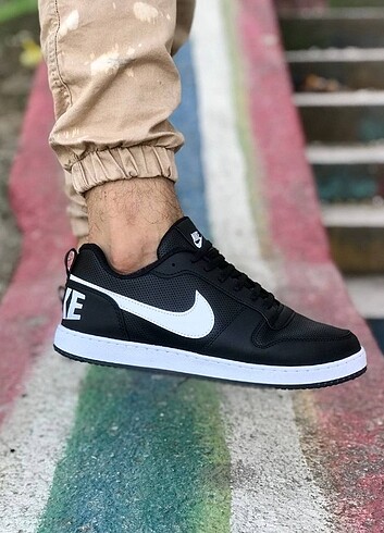 37 Beden siyah Renk Court Nike Sneaker Spor Ayakkabı 