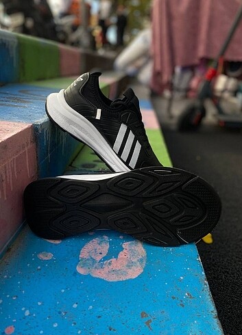 Adidas Adidas Siyah Sneaker Spor Ayakkabı 