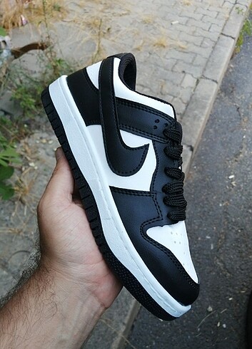 38 Beden siyah Renk Nike Dunk Sneaker Spor Ayakkabı