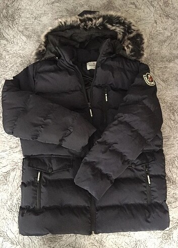 s Beden lacivert Renk Moncler Unisex Şişme Mont 