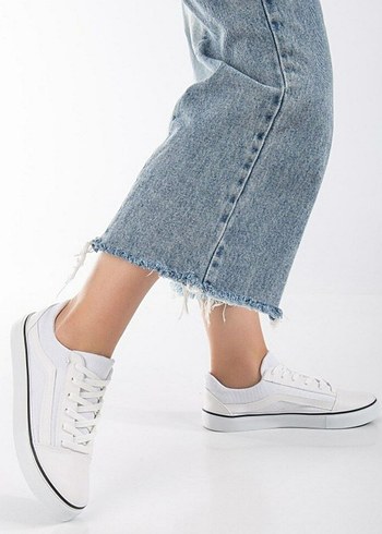 Vans Beyaz Vans Günlük Spor Ayakkabı