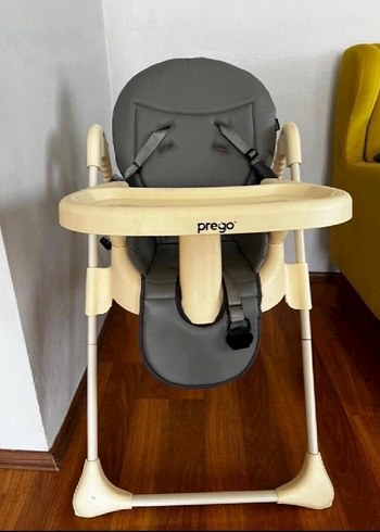 Prego Gri Bebek Mama Sandalyesi