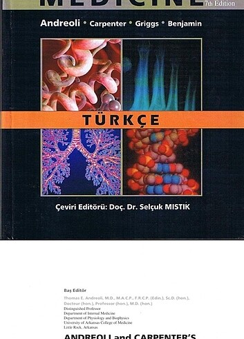 Tıp Dahiliye kitabı cecil dahiliye