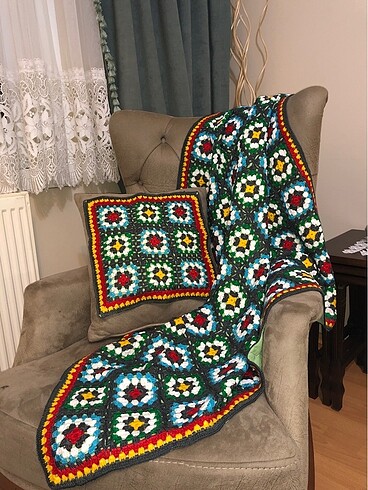 CHAINCENA battaniye ve yastık