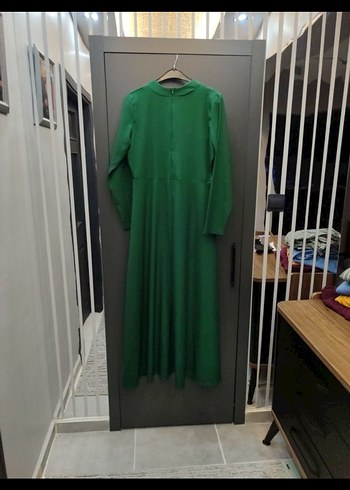 Yaka Detay Tesettür Elbise - Görsel 4