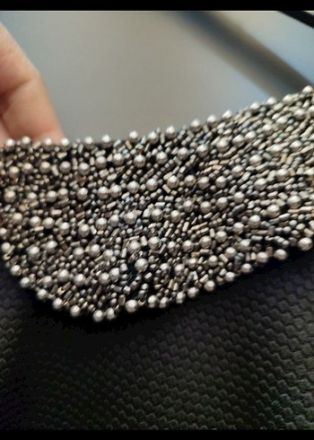 Taş Boncuk Bebe Yaka Şık Bluz - Görsel 8