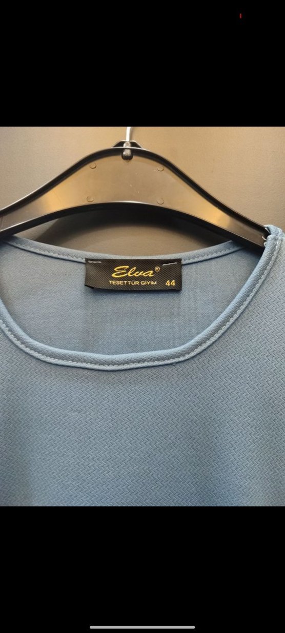 Balon Kol Tesettür Elbise - Görsel 5