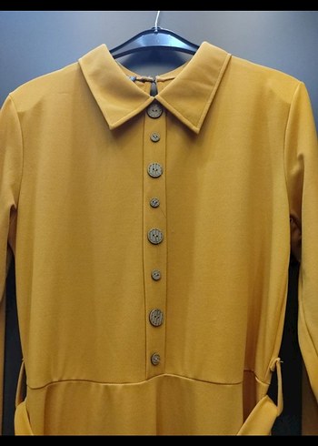 Hardal Tesettür Elbise - Görsel 8