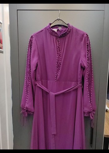 Şık Tesettür Abiye - Görsel 2