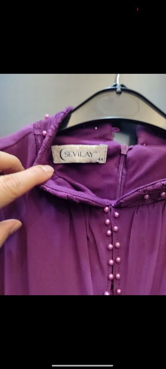 Şık Tesettür Abiye - Görsel 3