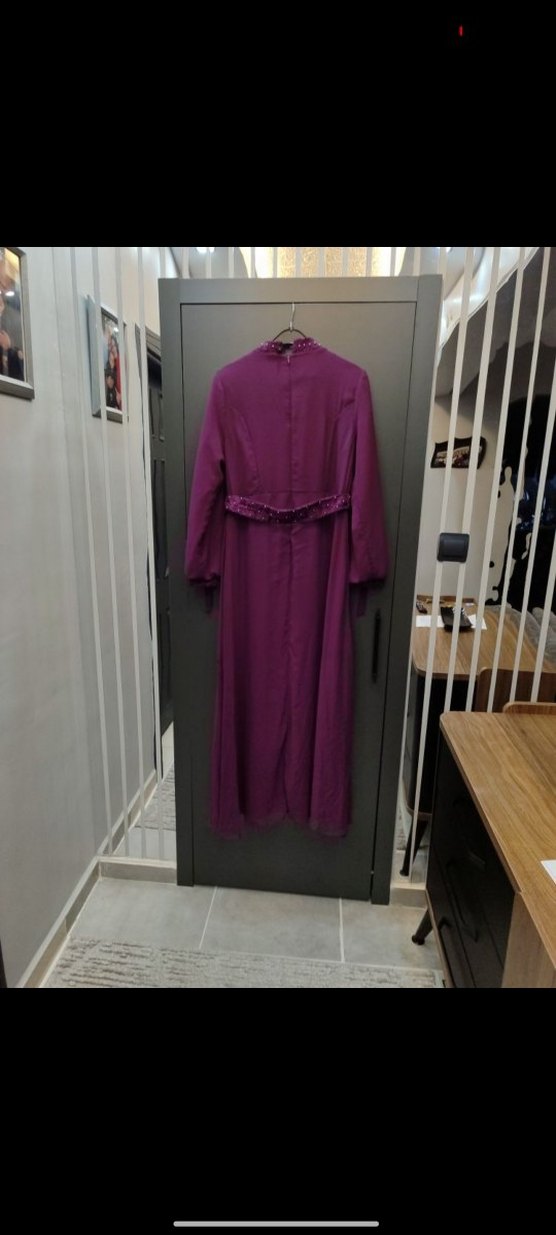 Şık Tesettür Abiye - Görsel 5