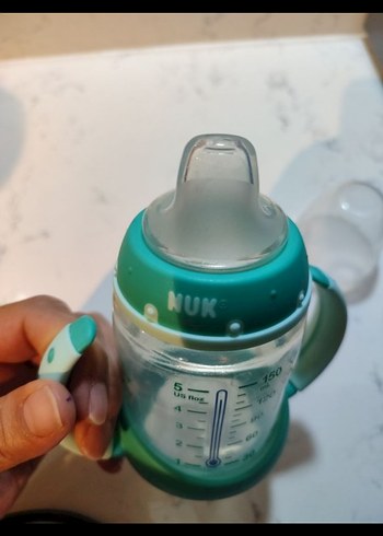 NUK Göstergeli Alıştırma Bardağı (SIFIR) - Görsel 4