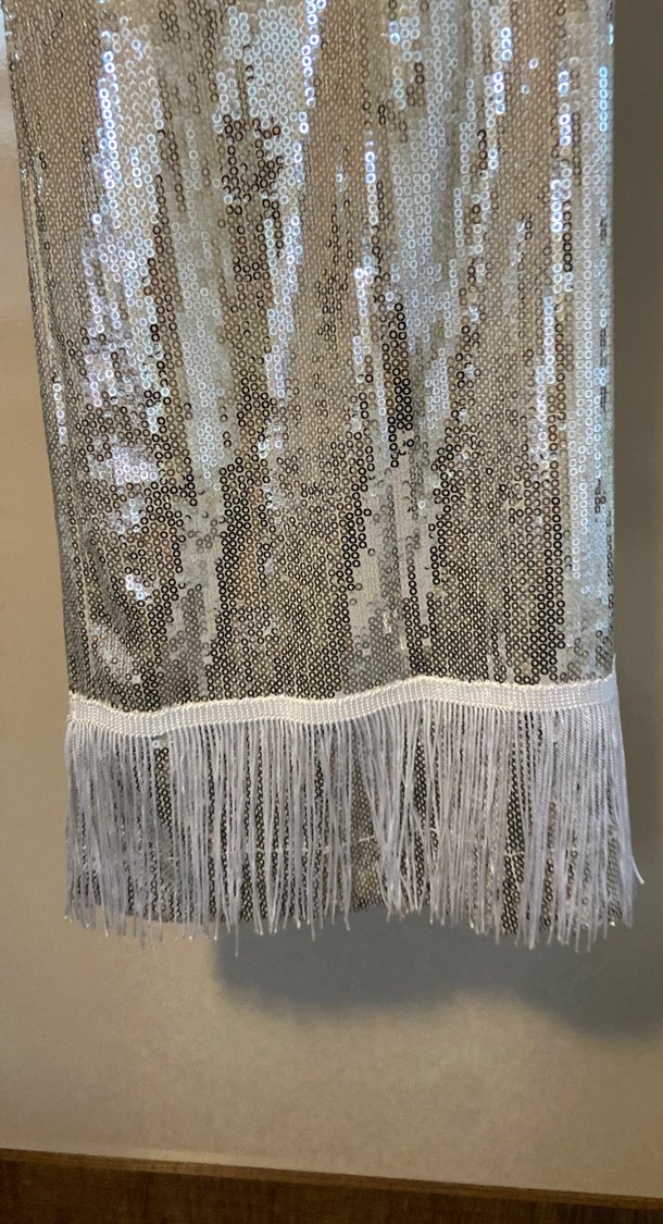 Payetli Gri Kadın Takım - Görsel 2