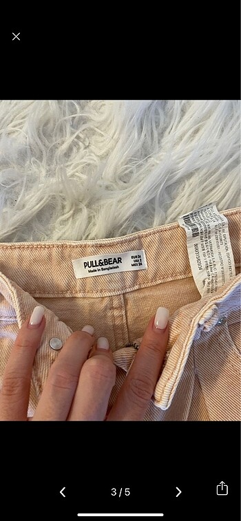 34 Beden Pull & bear şort