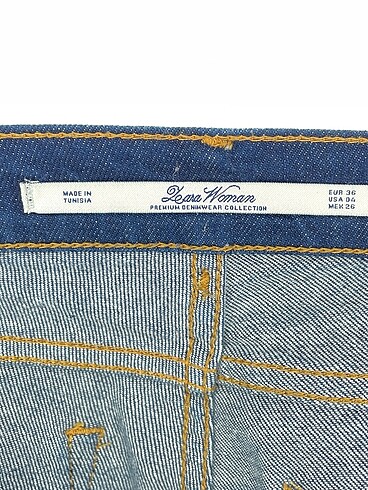 36 Beden lacivert Renk Zara Jean / Kot %70 İndirimli.