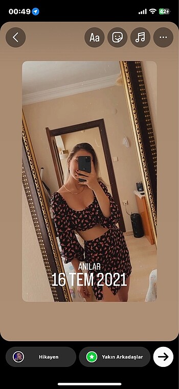 Trendyol & Milla Alt üst takım crop