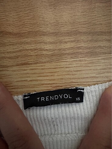 xs Beden Trendyol crop bluz