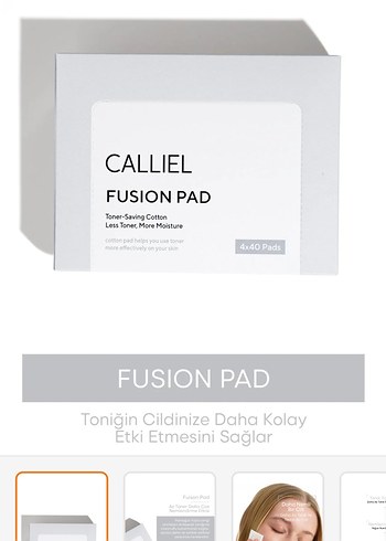 CALLIEL Fusion Pad 4x40 Pamuk Ped - Görsel 2