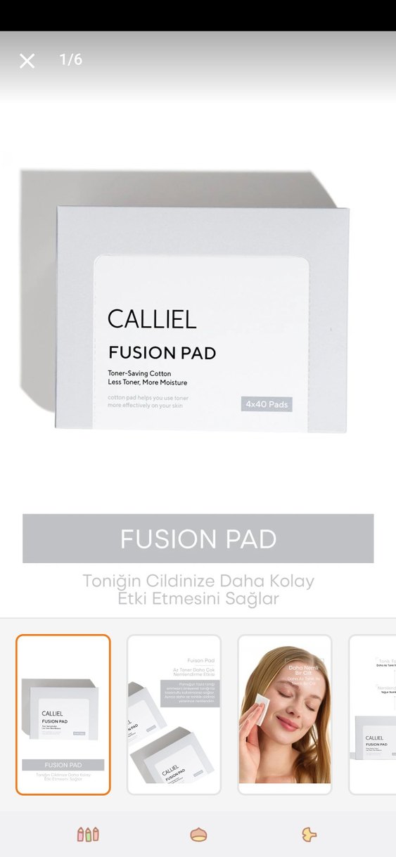 CALLIEL Fusion Pad 4x40 Pamuk Ped - Görsel 2