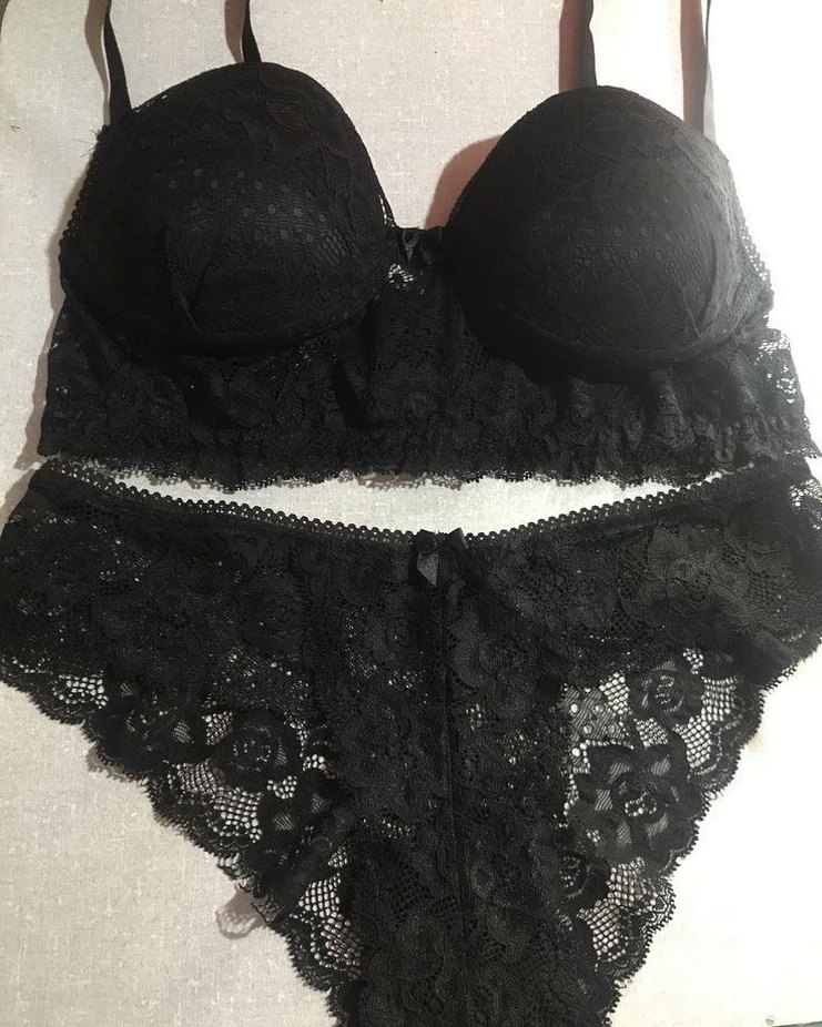 Bordo Dantelli Bohem Mini Sütyen Takımı - Görsel 2