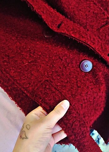 m Beden bordo Renk Bordo kaban