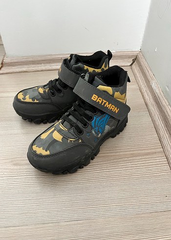 Batman Kahverengi Baskılı Erkek Çocuk Spor Ayakkabı bot - Görsel 2