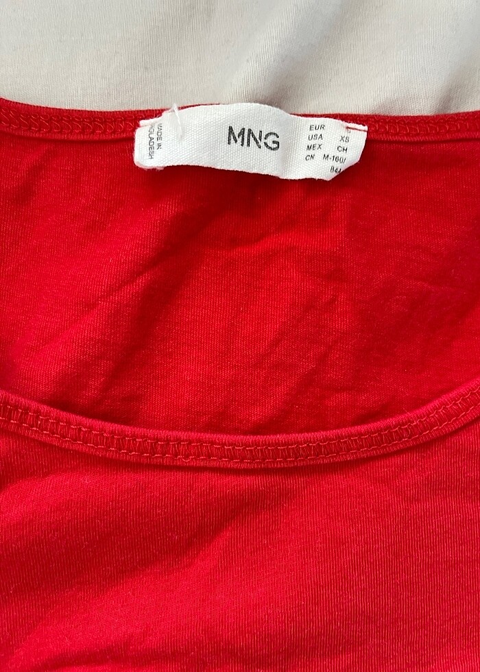 Mango kırmızı tişört - Görsel 2