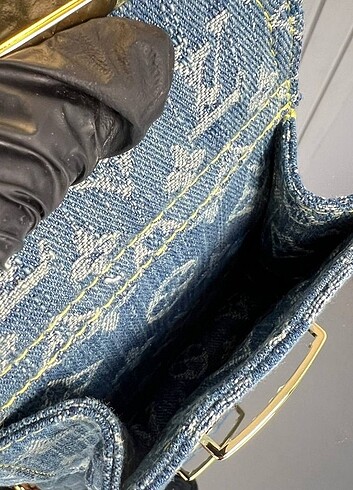 Beden Louis Vuitton Jean kumaş Fairfax Poshette Bag