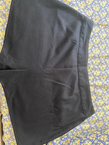 42 Beden siyah Renk Şort etek