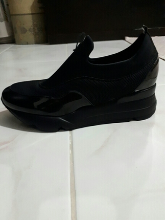 39 Beden siyah Renk sifir spor ayakkabısı 